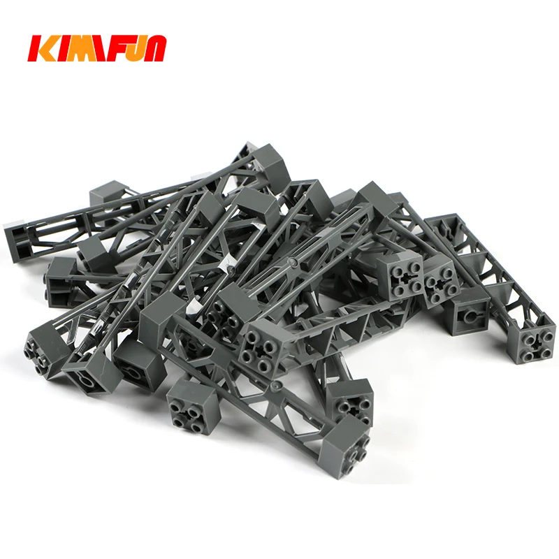 10pcs Building Blocks Imitating Steel Structure Suspension Bridge MOC Factory Scene DIY Assembly Railway Track Support Bracket
10pcs Building Blocks Imitating Steel Structure Suspension Bridge MOC Factory Scene DIY Assembly Railway Track Support Bracket