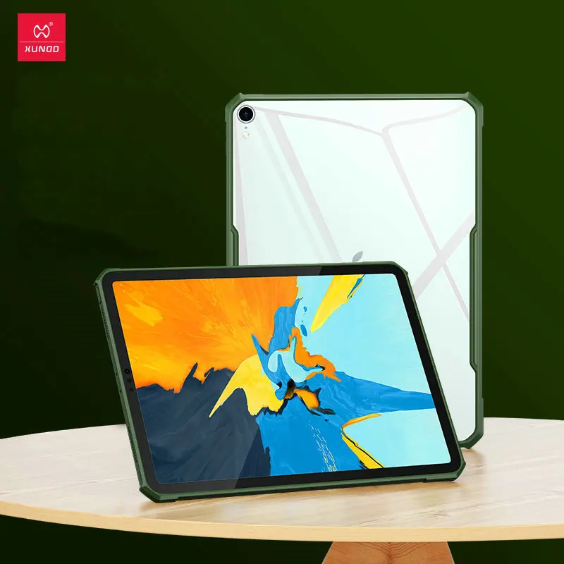 Чехол для планшета iPad Pro 12,9 дюйма 2020 XUNDD, роскошные противоударные подушки безопасности, прозрачный защитный чехол на заднюю панель для магн...
Чехол для планшета iPad Pro 12,9 дюйма 2020 XUNDD, роскошные противоударные подушки безопасности, прозрачный защитный чехол на заднюю панель для магн...