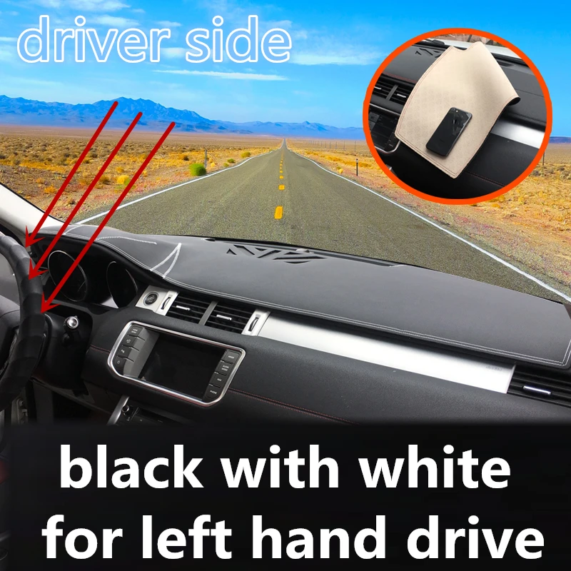 For BMW X3 E83 G1 2003 2004 2005 2006 2007 2009 2010 Leather Dashmat Dashboard Cover Dash Mat Sunshade Carpet Car Styling auto | Автомобили