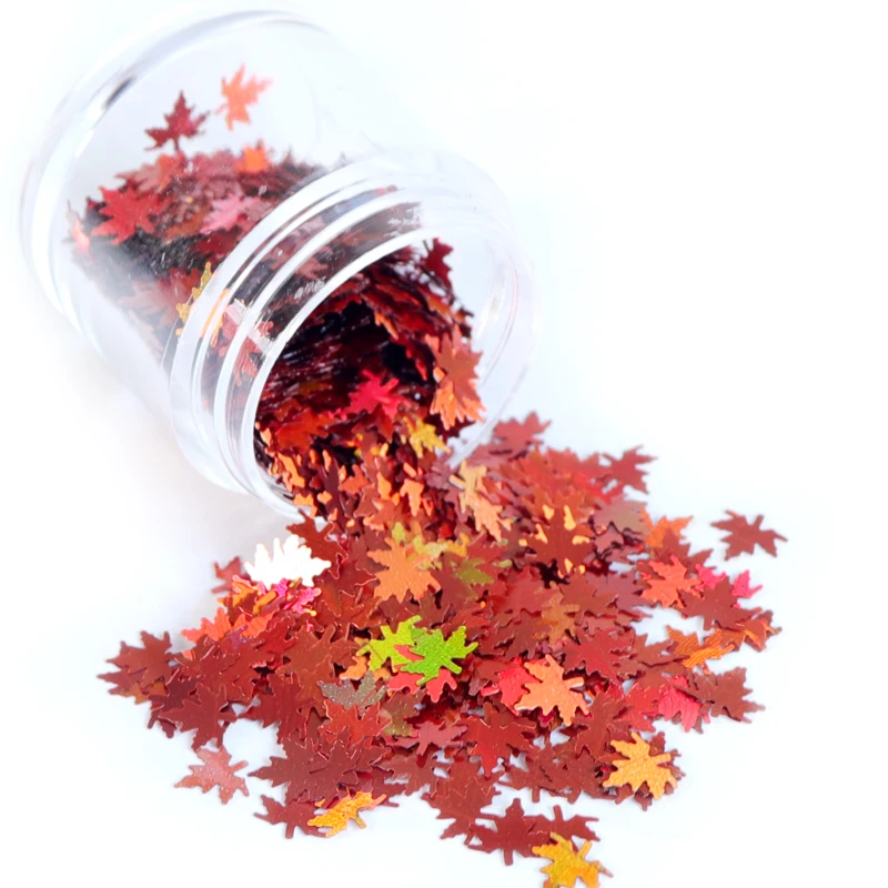 3Pcs 10ml/pcs Maple Leaf Sequins For Nail Design Accessories Mixed Gold Orange Red Glitter Flakes Manicure Nail Art Decorations
3Pcs 10ml/pcs Maple Leaf Sequins For Nail Design Accessories Mixed Gold Orange Red Glitter Flakes Manicure Nail Art Decorations