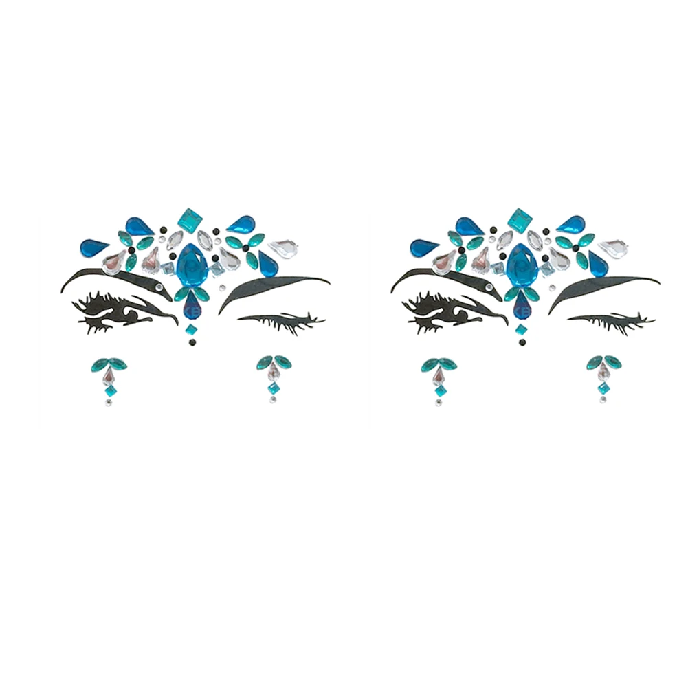 Exquisite DIY Face Gems Jewels Sticker Crystals Rhinestone Temporary Face Body Tattoo Stickers for Women (Green)
Exquisite DIY Face Gems Jewels Sticker Crystals Rhinestone Temporary Face Body Tattoo Stickers for Women (Green)