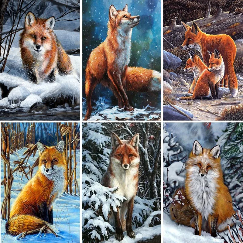 Diamond Painting Kits, 5D DIY Full Round/Ssquare Diamond Embroidery, Scenery Animal Fox Cross Stitch Rhinestone Home Decor Gift
Diamond Painting Kits, 5D DIY Full Round/Ssquare Diamond Embroidery, Scenery Animal Fox Cross Stitch Rhinestone Home Decor Gift