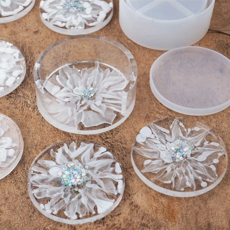 2021 New 5Pcs Coaster Molds with Coaster Storage Box Mold Kit Cups Mats Epoxy Resin Molds
2021 New 5Pcs Coaster Molds with Coaster Storage Box Mold Kit Cups Mats Epoxy Resin Molds