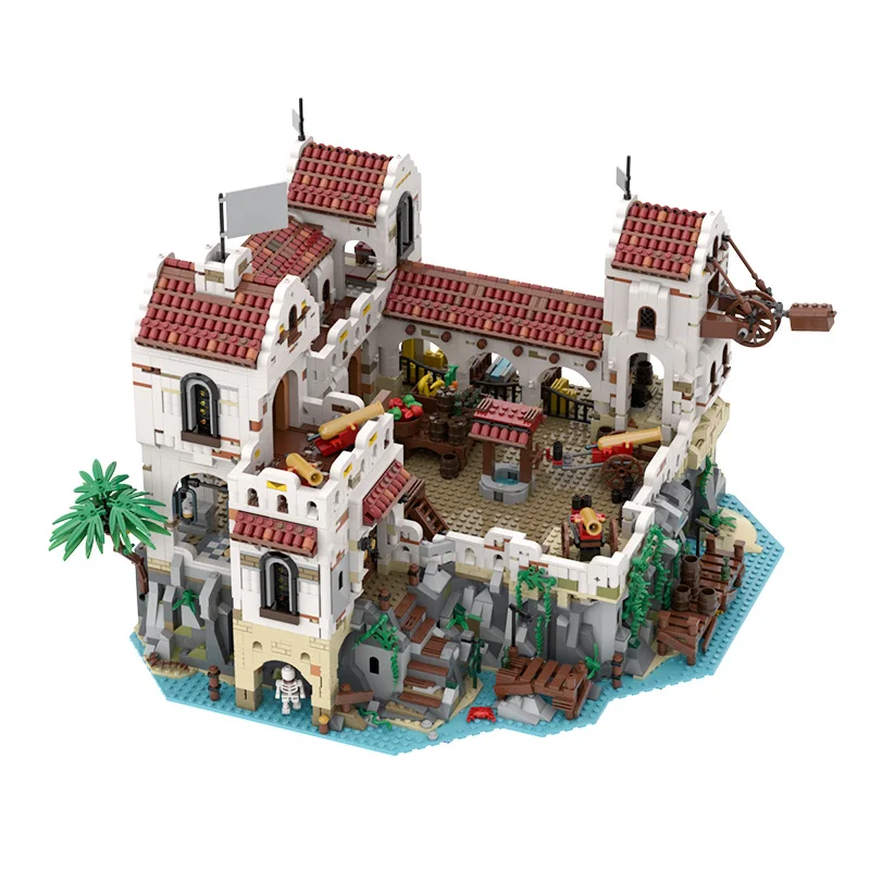 MOC-49155 Эльдорадо крепость-Пираты Карибского моря Barracuda Bay тему модели игрушки кубики модульный, строительные блоки для детей, игрушки
MOC-49155 Эльдорадо крепость-Пираты Карибского моря Barracuda Bay тему модели игрушки кубики модульный, строительные блоки для детей, игрушки