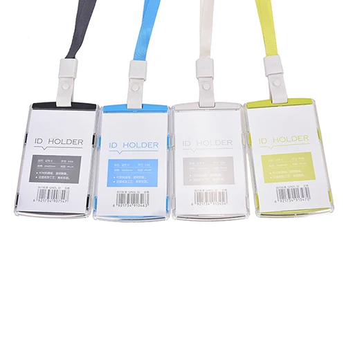 1 Pcs Vertical Transverse Clear Plastic ID Name Card Holder Work Badge W/ Lanyard Name Card
1 Pcs Vertical Transverse Clear Plastic ID Name Card Holder Work Badge W/ Lanyard Name Card
