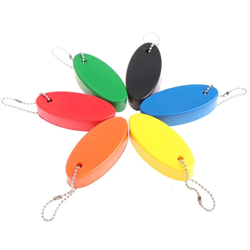Плавающий брелок-кольцо для ключей рыбалки парусного спорта Каяка плавания