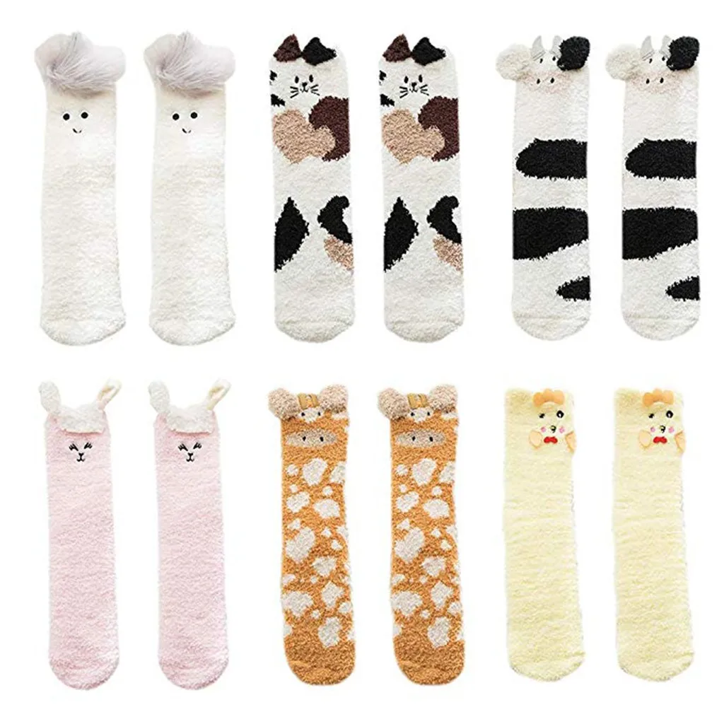 LNCDIS Women Socks Cotton Winter Harajuku Women Fashion Lovely Animal Coral Thickening Fuzzy Middle Warm Floor Socks Set
LNCDIS Women Socks Cotton Winter Harajuku Women Fashion Lovely Animal Coral Thickening Fuzzy Middle Warm Floor Socks Set