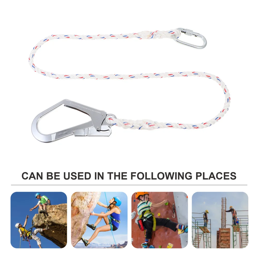 1pc 1.5M High Strength Escape Safety Rope Practical Outdoor Climbing Rope
1pc 1.5M High Strength Escape Safety Rope Practical Outdoor Climbing Rope