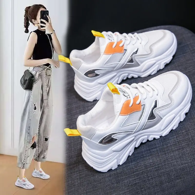 cheap Daddy shoes women sneakers spring 2021 new Korean matching mesh women running shoes thick bottom increase sports shoes
cheap Daddy shoes women sneakers spring 2021 new Korean matching mesh women running shoes thick bottom increase sports shoes