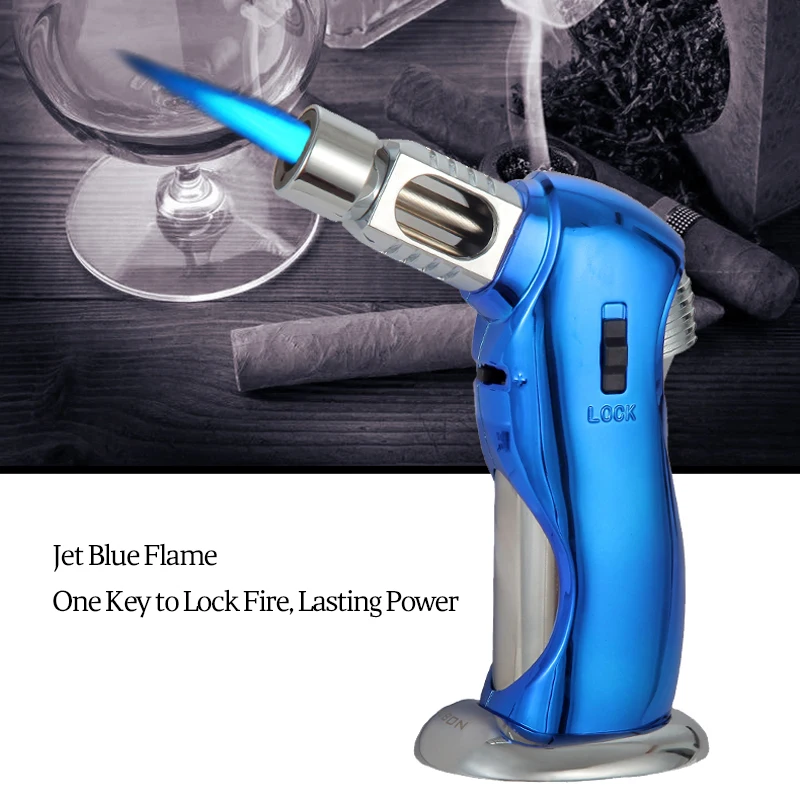 Jobon Desktop Strong Firepower Gas Butane Inflatable Jet Torch Lighter For Kitchen Cigar
Jobon Desktop Strong Firepower Gas Butane Inflatable Jet Torch Lighter For Kitchen Cigar