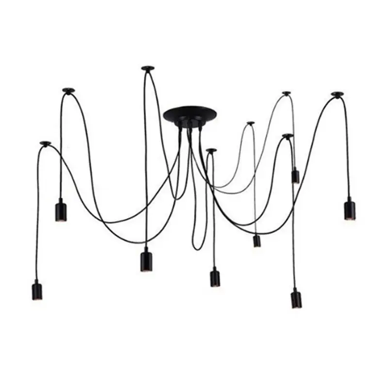 Spider Chandelier Retro C Chandelier Home Bedroom Kitchen Office Restaurant Living Room Decoration Study Durable Sturdy
Spider Chandelier Retro C Chandelier Home Bedroom Kitchen Office Restaurant Living Room Decoration Study Durable Sturdy