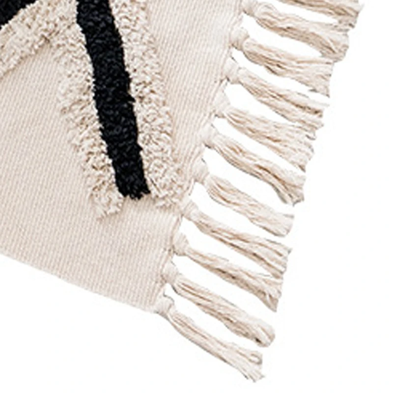 Bubble Kiss Tassel Carpet Cotton Linen Geometric Rug Hand Woven Foot Pad Nordic Ethnic Style Carpet Bedroom Slip Floor Mat Rug
Bubble Kiss Tassel Carpet Cotton Linen Geometric Rug Hand Woven Foot Pad Nordic Ethnic Style Carpet Bedroom Slip Floor Mat Rug