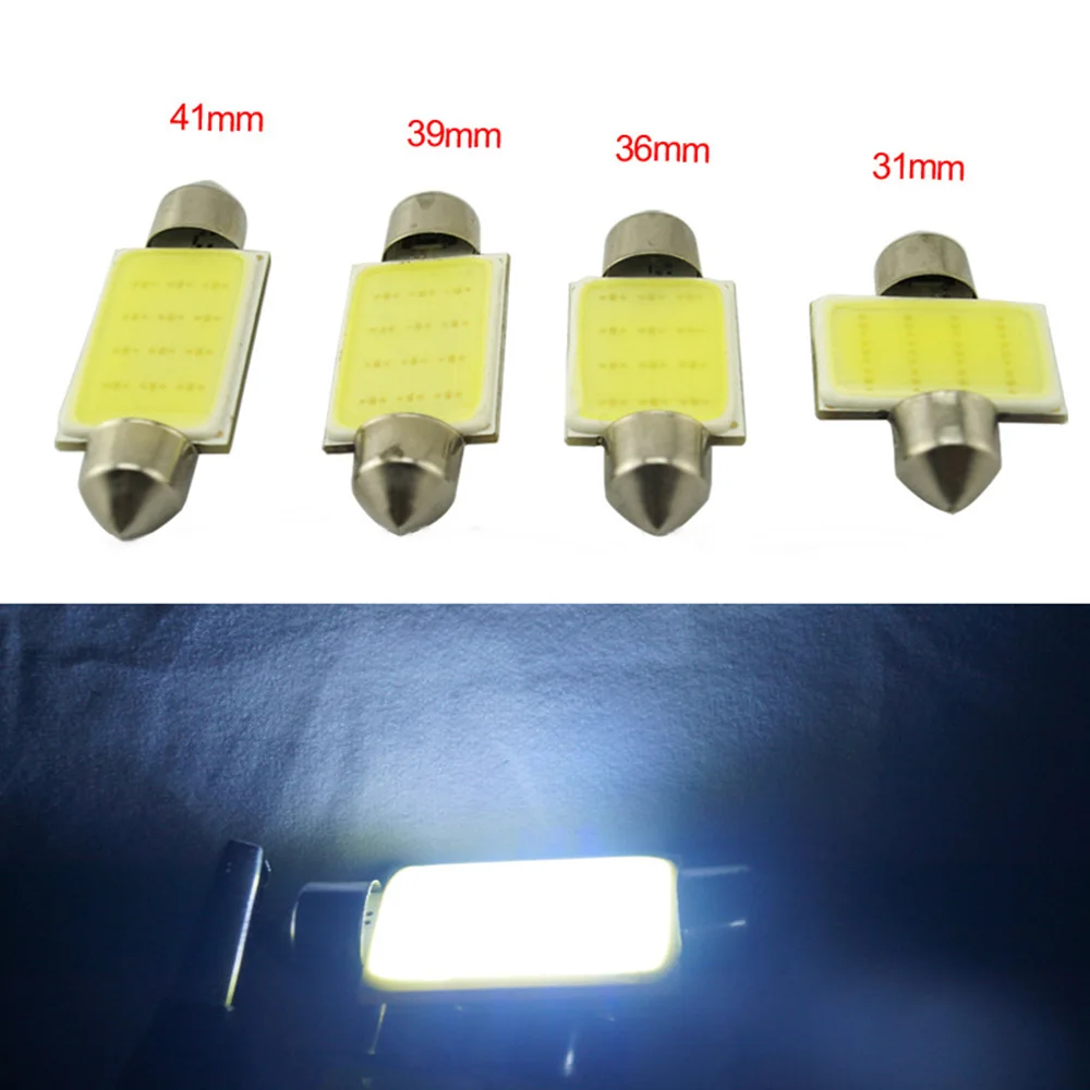 C5W COB 12LED 1.5W Dome Light Car Double Tip Reading Lamp Door Bulbs License Plate Lights ( Package of 5 Pcs )
C5W COB 12LED 1.5W Dome Light Car Double Tip Reading Lamp Door Bulbs License Plate Lights ( Package of 5 Pcs )