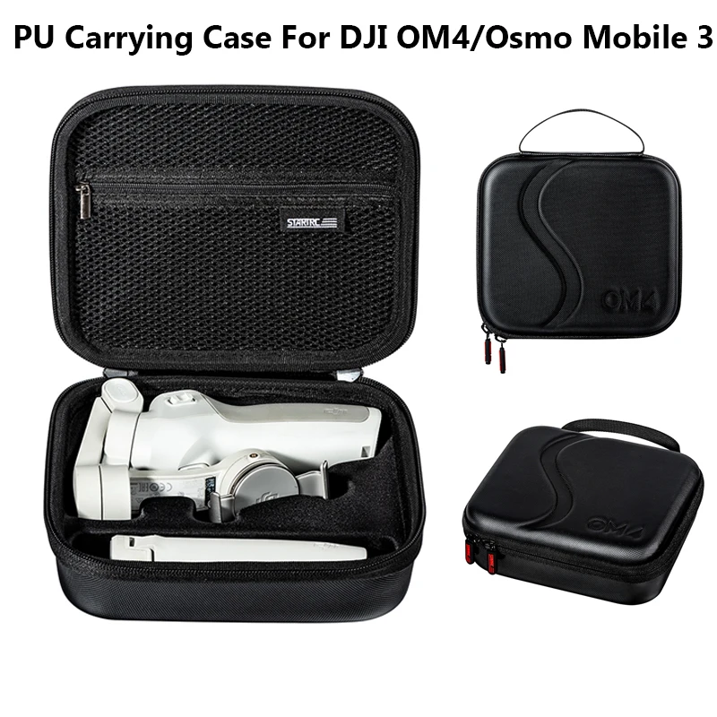 DJI OM4 Portable PU Handbag / Carrying Bag for DJI Osmo Mobile 4 3 Smartphone Sandheld Gimbal Accessories Storage Bag
DJI OM4 Portable PU Handbag / Carrying Bag for DJI Osmo Mobile 4 3 Smartphone Sandheld Gimbal Accessories Storage Bag