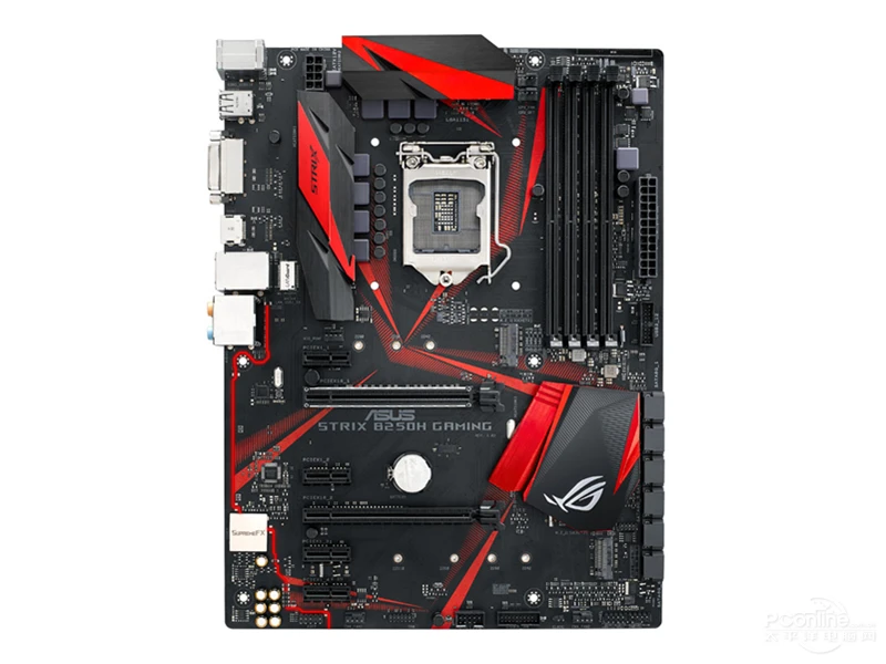 Материнская плата ASUS ROG STRIX B250H GAMING LGA1151 7-е 6-е поколение Core i7 i5 i3 Pentium Celeron DDR4 M.2 B250 ATX