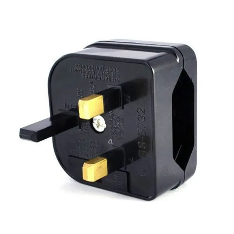 1 PC European Euro EU 2 Pin to UK 3Pin Power Socket Travel Plug Adapter Converter New 
1 PC European Euro EU 2 Pin to UK 3Pin Power Socket Travel Plug Adapter Converter New