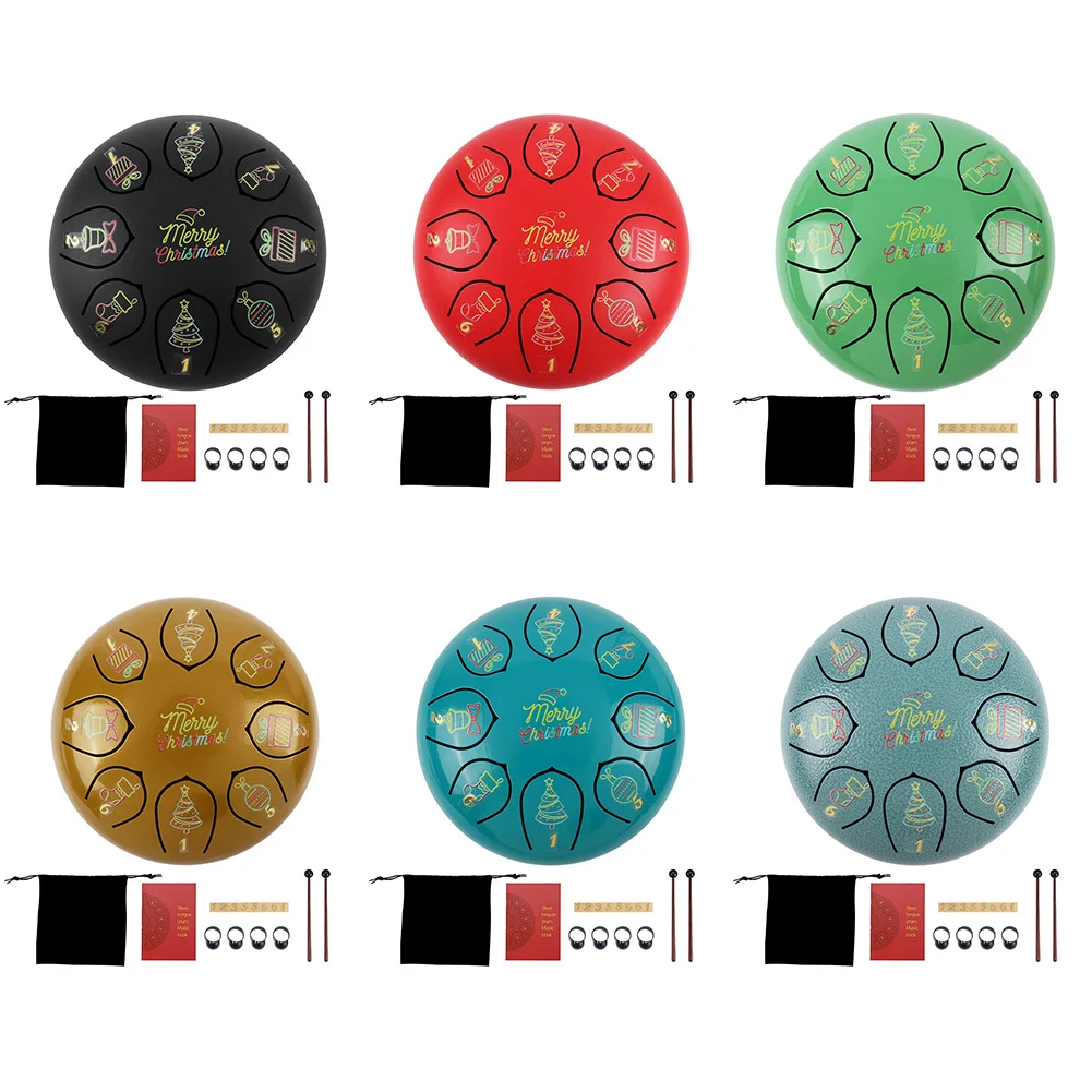 6 inch Steel Tongue Drum 8 Tones Ethereal Hand Pan Drum Tanks with 2 Mallets Storage Drum Bag Drumsticks Carrying Percussion Ins
6 inch Steel Tongue Drum 8 Tones Ethereal Hand Pan Drum Tanks with 2 Mallets Storage Drum Bag Drumsticks Carrying Percussion Ins