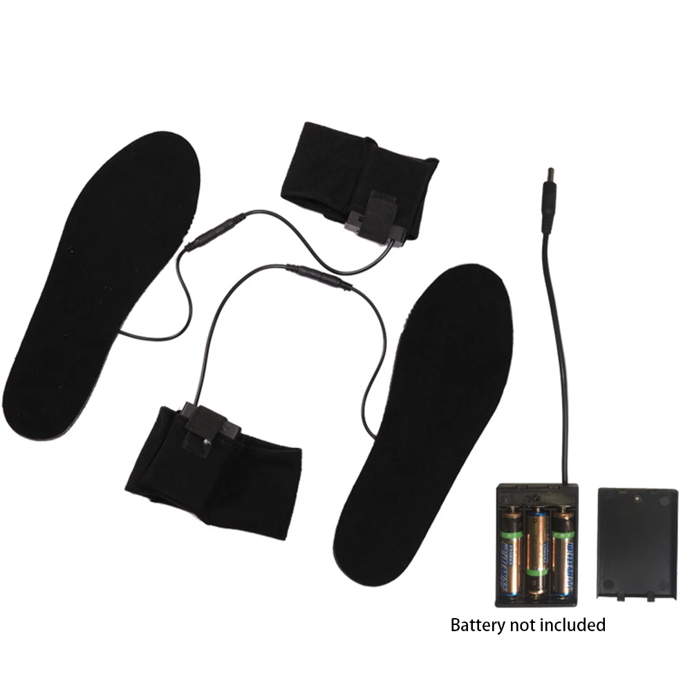 1 Pair Carbon Fiber Foot Shoe Cuttable Electric Heated Warm Men Women Outdoor Sports Ultra-thin Soft Insoles Battery Powered
1 Pair Carbon Fiber Foot Shoe Cuttable Electric Heated Warm Men Women Outdoor Sports Ultra-thin Soft Insoles Battery Powered