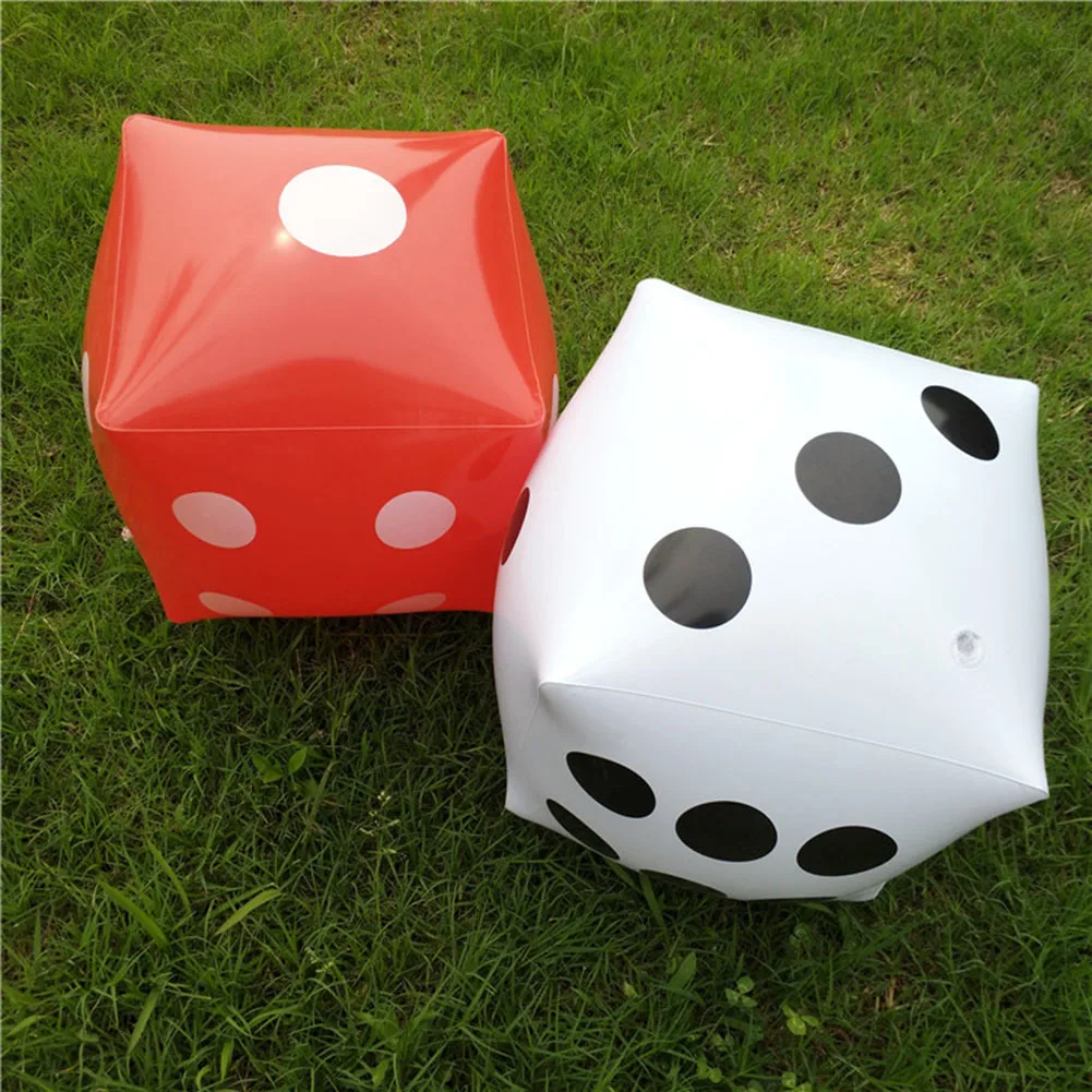 35cm Inflatable Blow-Up Cube Big Dice Multi-functional Classic Practical Toy for Family Playing Games Entertainment
35cm Inflatable Blow-Up Cube Big Dice Multi-functional Classic Practical Toy for Family Playing Games Entertainment