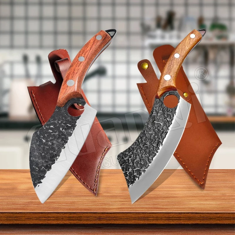 Handmade Boning Kitchen Knife Stainless Steel Fishing Filleting Knives Outdoor Serbian Cooking Butcher Cleaver Slicing Knife 
Handmade Boning Kitchen Knife Stainless Steel Fishing Filleting Knives Outdoor Serbian Cooking Butcher Cleaver Slicing Knife