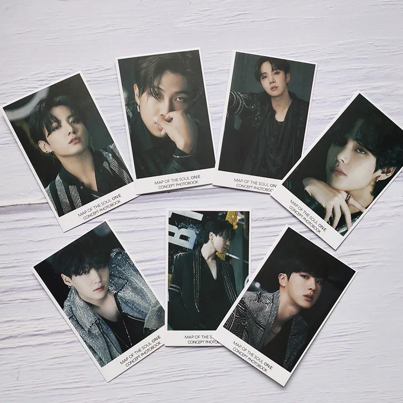 7 шт./компл. Новинка Kpop Bangtan Boys концепция Фотокнига открытка ЛОМО карточки фото карточки Корея Мальчики группа Поклонники карточки подарки к...
7 шт./компл. Новинка Kpop Bangtan Boys концепция Фотокнига открытка ЛОМО карточки фото карточки Корея Мальчики группа Поклонники карточки подарки к...