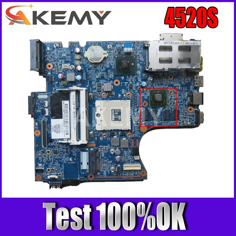 Материнская плата Akemy 598668-001 для ноутбука hp probook 4520S, 48.4GK06.011, основная плата HD 5470 DDR3 
Материнская плата Akemy 598668-001 для ноутбука hp probook 4520S, 48.4GK06.011, основная плата HD 5470 DDR3