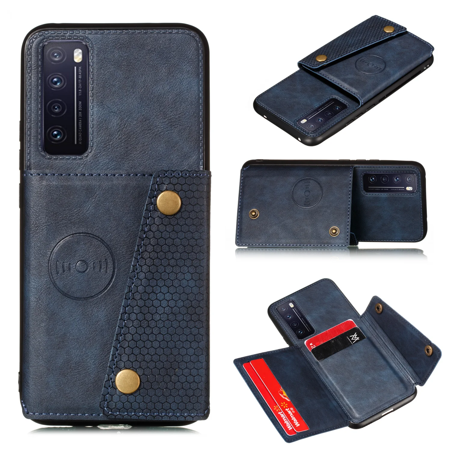 Wallet Case for Huawei nova5 5pro 5ipro nova6 6se 7 7pro 8 8pro Leather Back Cover Shockproof Protective with Card Holder 
Wallet Case for Huawei nova5 5pro 5ipro nova6 6se 7 7pro 8 8pro Leather Back Cover Shockproof Protective with Card Holder