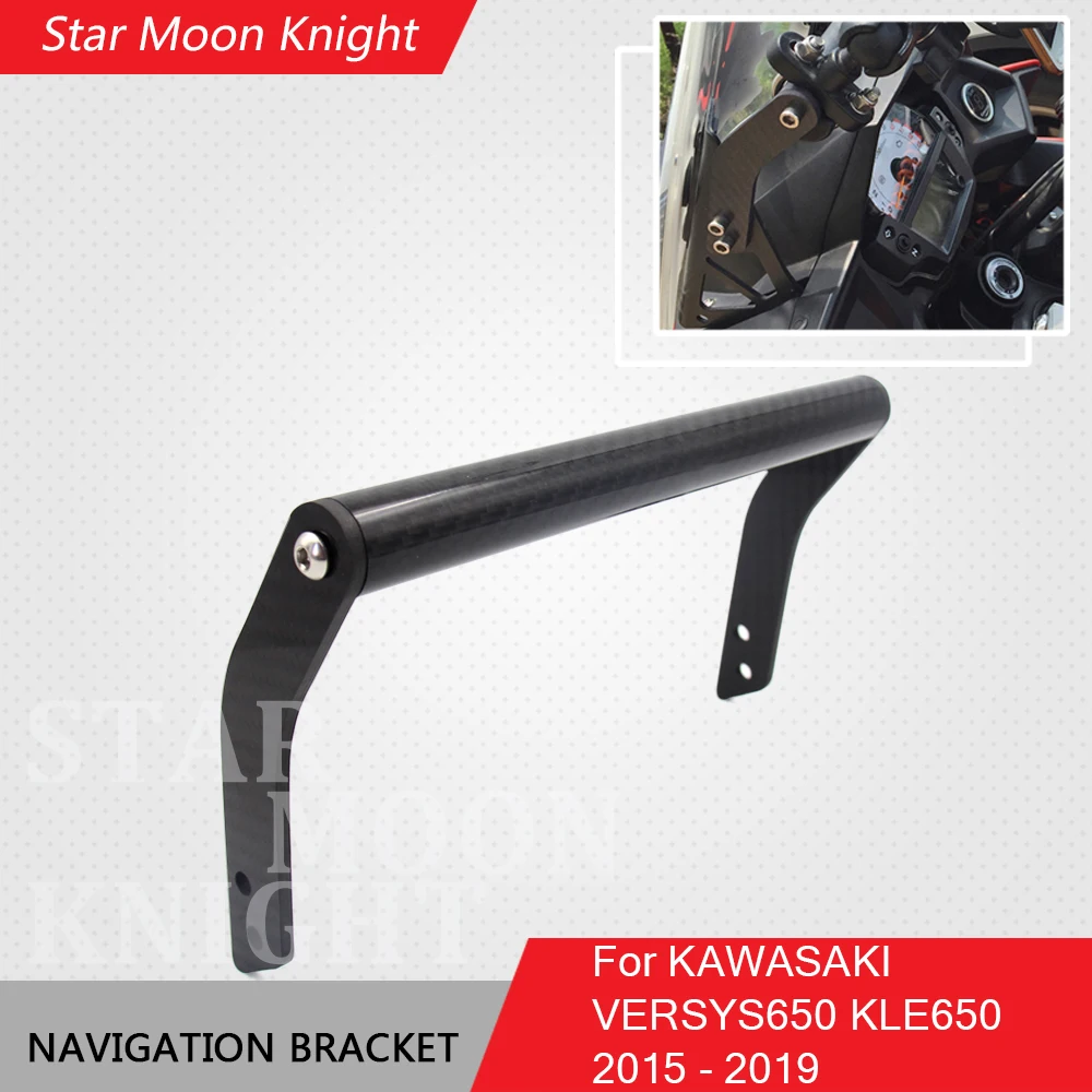 Мотоцикл с ЧПУ модифицированный GPS углеродное волокно навигационный кронштейн мотоцикл мобильный телефон pad для KAWASAKI VERSYS650 KLE650 2015 2019
Мотоцикл с ЧПУ модифицированный GPS углеродное волокно навигационный кронштейн мотоцикл мобильный телефон pad для KAWASAKI VERSYS650 KLE650 2015 2019