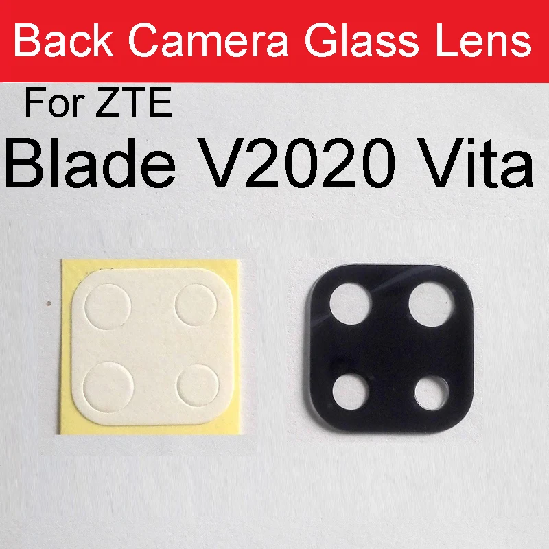Задняя камера стеклянная фотолента для ZTE Blade A5 A7S 2020 V10 V20 V2020 20 Smart Vita 20Pro наклейка