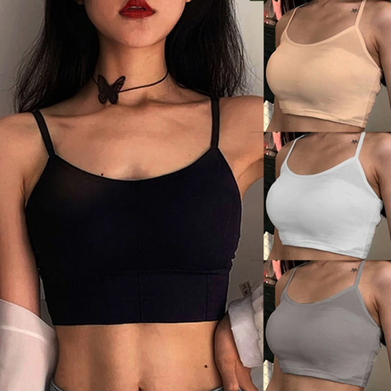 Solid Color Sexy Tank Crop Tops Women Summer Basic Crop Top Streetwear Sleeveless Camis Cool Girls Cropped Tee Camisole Femme
Solid Color Sexy Tank Crop Tops Women Summer Basic Crop Top Streetwear Sleeveless Camis Cool Girls Cropped Tee Camisole Femme