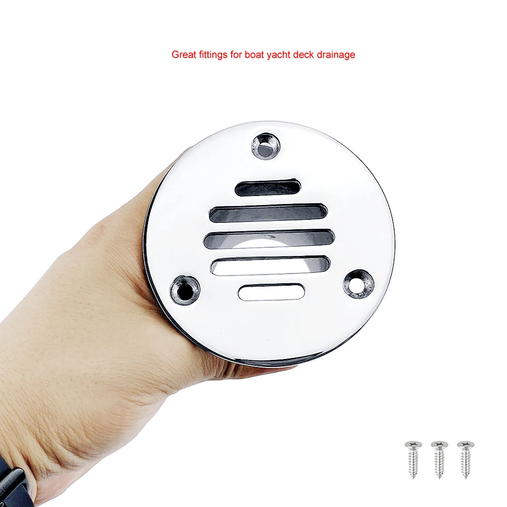 2 inch 52mm Marine Grade Stainless Steel 316 Boat Floor Deck Drain for Boat Yacht Deck Drainage Hardware Rowing Accessories
2 inch 52mm Marine Grade Stainless Steel 316 Boat Floor Deck Drain for Boat Yacht Deck Drainage Hardware Rowing Accessories