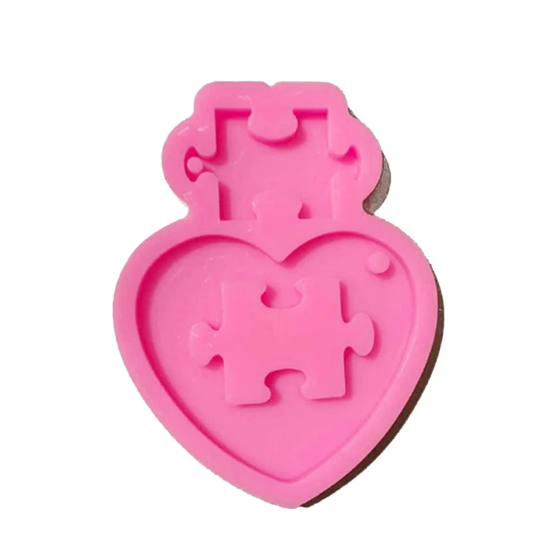 3 Pcs Love Heart Jigsaw Keychain Epoxy Resin Mold Jewelry Pendant Silicone Mould DIY Crafts Ornaments Casting Mold T84A 
3 Pcs Love Heart Jigsaw Keychain Epoxy Resin Mold Jewelry Pendant Silicone Mould DIY Crafts Ornaments Casting Mold T84A
