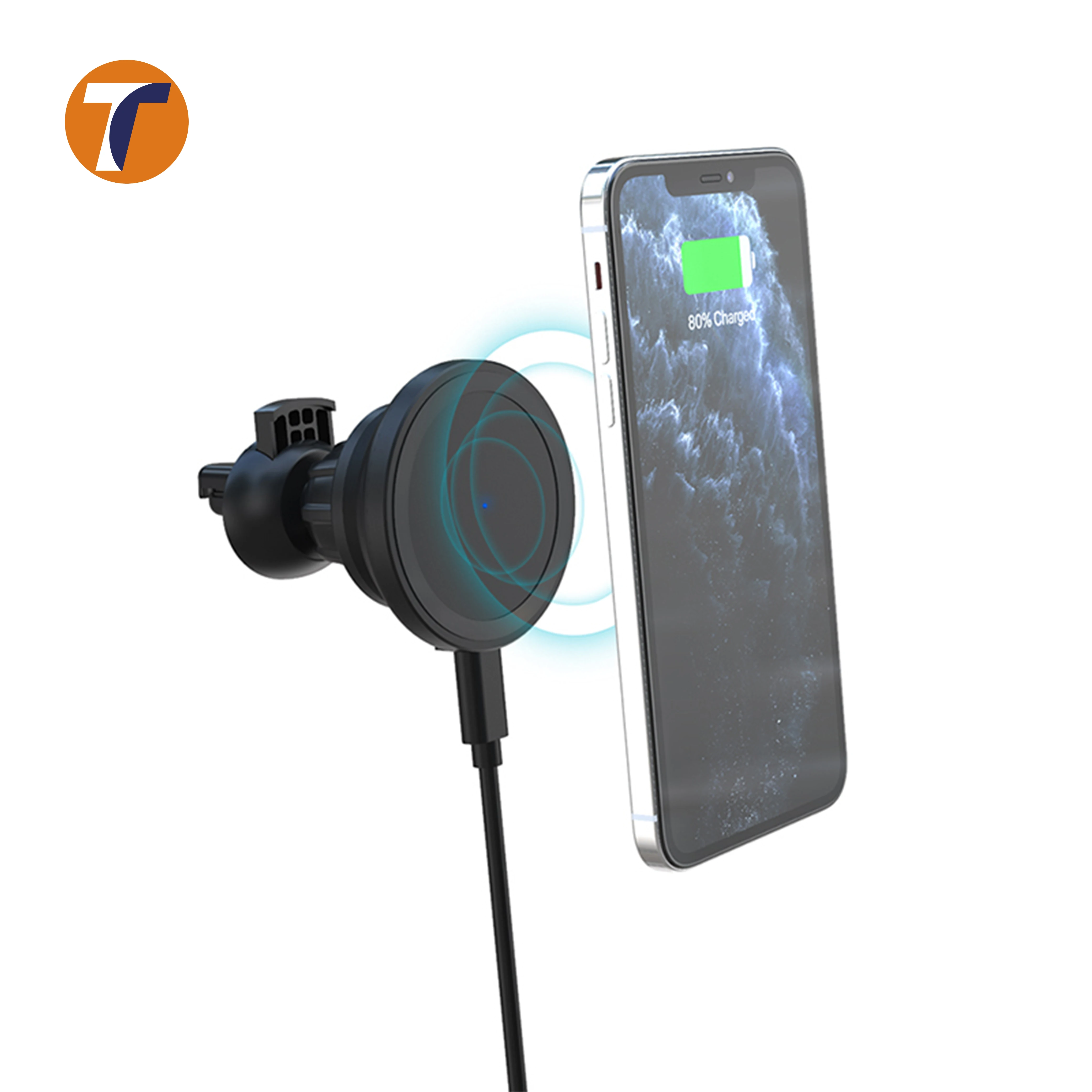 15W Wireless Car Charger for iPhone 12 Portable Fast Wireless Charging For iPhone 12 Pro mini Magnetic Wireless Charger
15W Wireless Car Charger for iPhone 12 Portable Fast Wireless Charging For iPhone 12 Pro mini Magnetic Wireless Charger