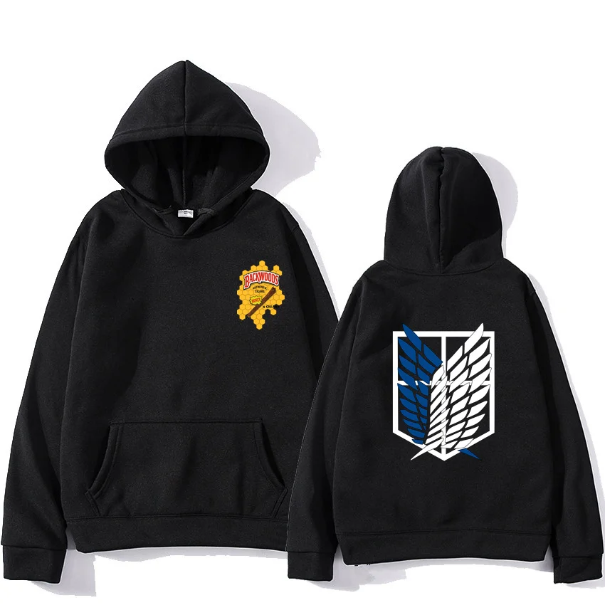 Anime Attack on Titan Men's Hoodie Hoodies Men Women Backwoods Printed Streetwear Pullover Harajuku Hoodies Sweatshirt Clothes
Anime Attack on Titan Men's Hoodie Hoodies Men Women Backwoods Printed Streetwear Pullover Harajuku Hoodies Sweatshirt Clothes