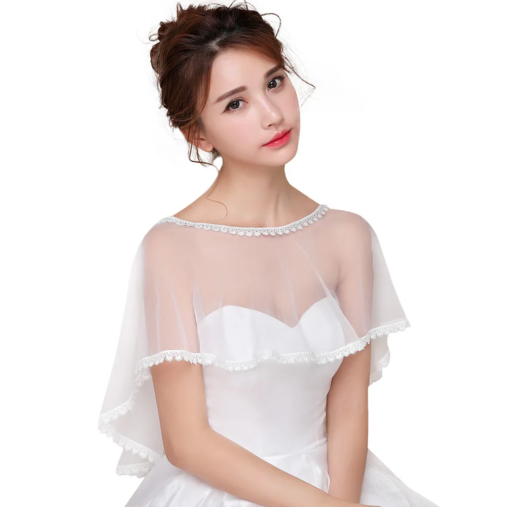 Summer Bride Shawl for Sweetheart Wedding Dress Sheer Tulle Lady Cape Lace Bridal Wrap Sun Cover Arm Cape
Summer Bride Shawl for Sweetheart Wedding Dress Sheer Tulle Lady Cape Lace Bridal Wrap Sun Cover Arm Cape
