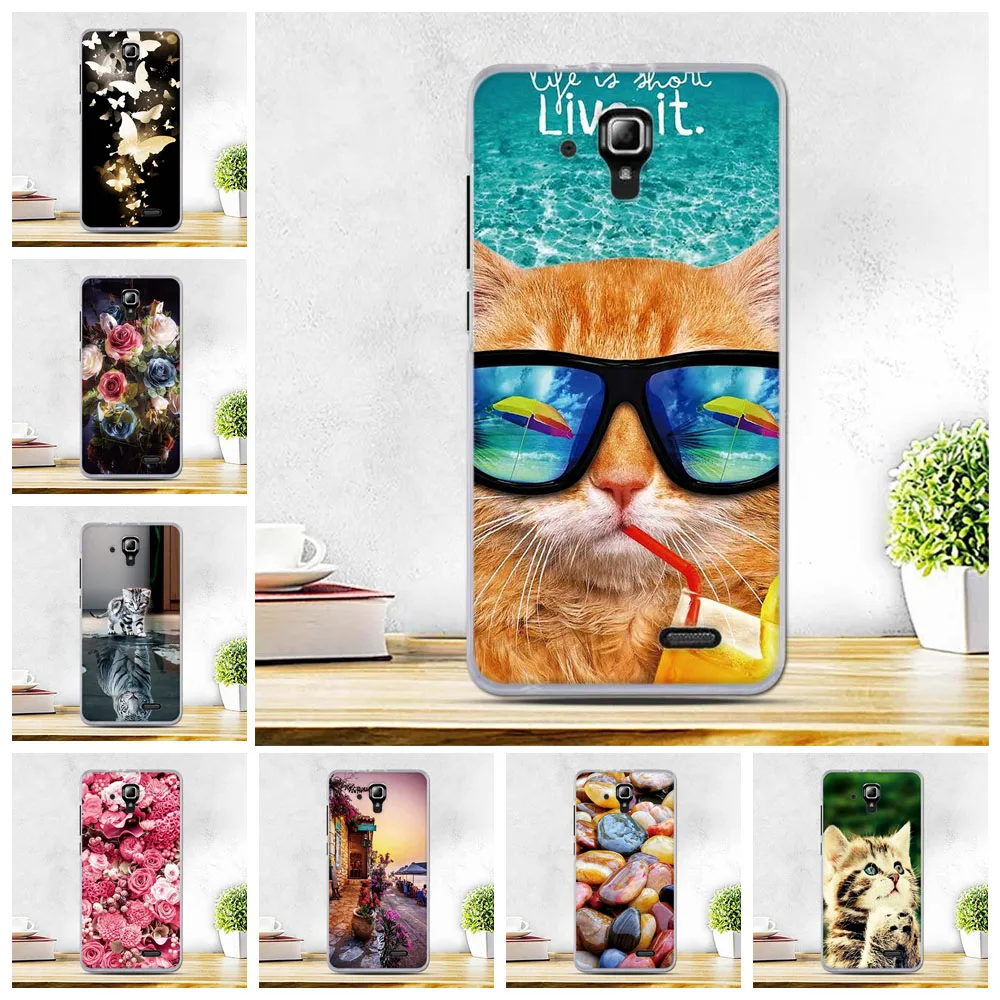 Чехлы для телефонов Lenovo a536 5 0 дюймов мягкий ТПУ чехол A536 A358T A 536 задняя крышка