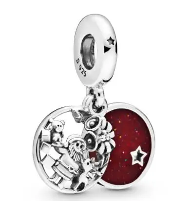 Шарм-бусина из серебра 925 пробы для браслета и ожерелья
Шарм-бусина из серебра 925 пробы для браслета и ожерелья