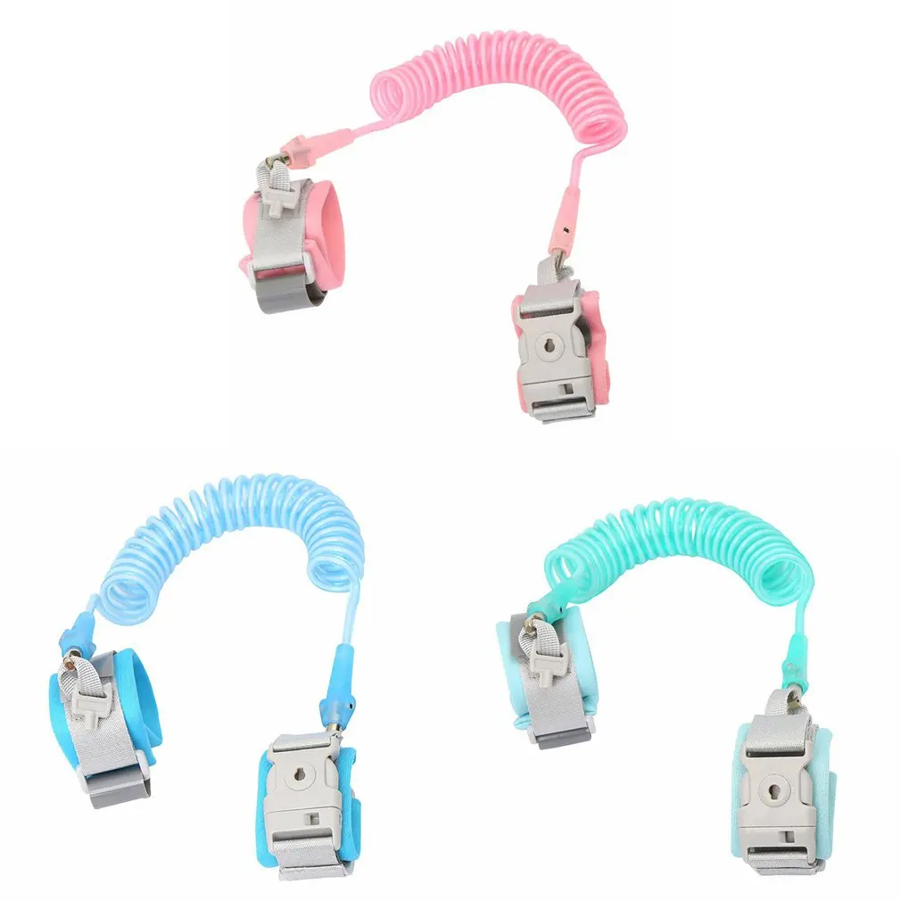 Children Anti Lost Safety Wrist Link Leash Anti-lost Link Walking Harness Wristbands Wrist Strap With Lock
Children Anti Lost Safety Wrist Link Leash Anti-lost Link Walking Harness Wristbands Wrist Strap With Lock