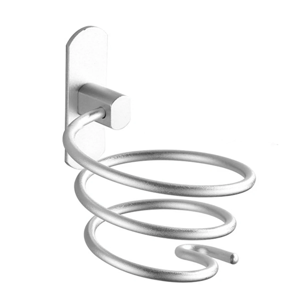 Adhesive Wall Hanging Hair Dryer Holder Bathroom Shelf Punch-Free Bathroom Storage Metal Rack Bathroom Barber
Adhesive Wall Hanging Hair Dryer Holder Bathroom Shelf Punch-Free Bathroom Storage Metal Rack Bathroom Barber