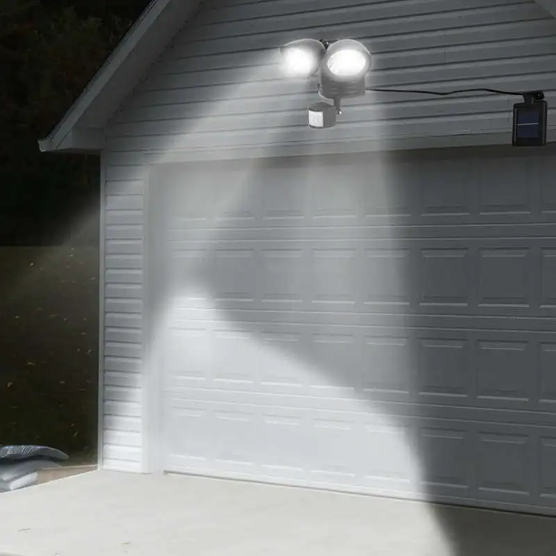 Promotion! 22 Led Dual Security Detector Solar Spot Light Motion Sensor Outdoor Floodlight Black | Освещение