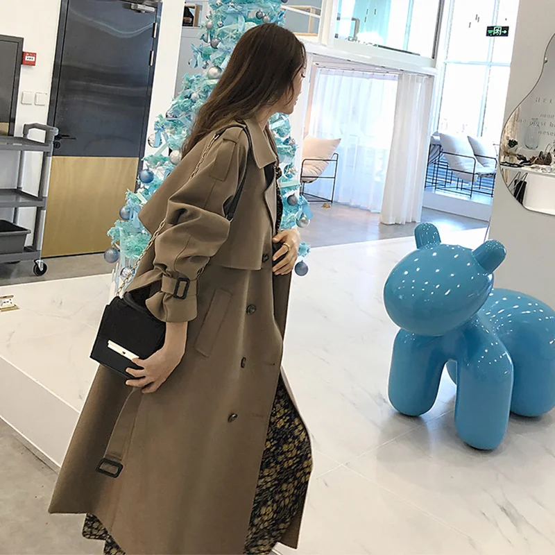 XL-5XL Autumn 2021 new large women's clothing fat sister 200kg double breasted fashion loose long windbreaker coat 80150
XL-5XL Autumn 2021 new large women's clothing fat sister 200kg double breasted fashion loose long windbreaker coat 80150