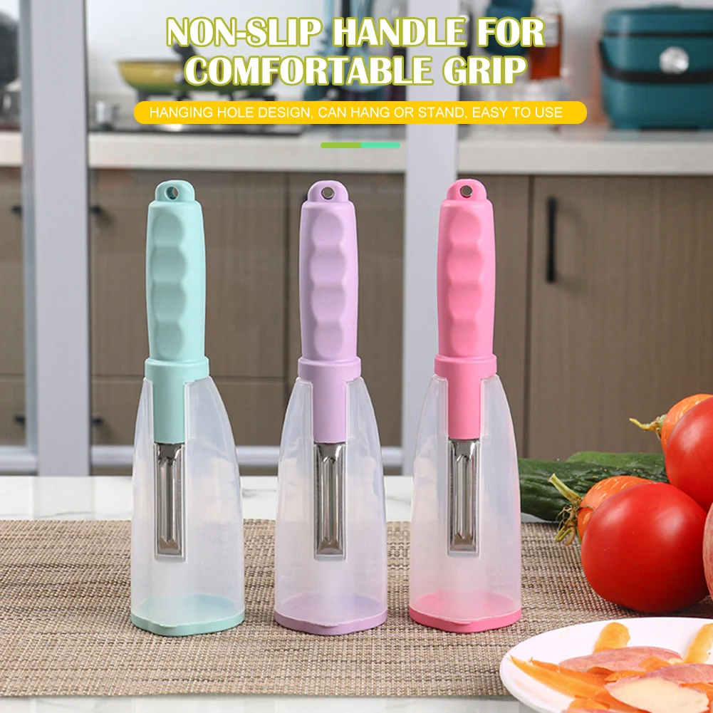 Practical Storage Type Peeling Knife Cookware Vegetable Fruit Potato Tomato Cucumber Peeler Processor Kitchen Utensil Gadget
Practical Storage Type Peeling Knife Cookware Vegetable Fruit Potato Tomato Cucumber Peeler Processor Kitchen Utensil Gadget