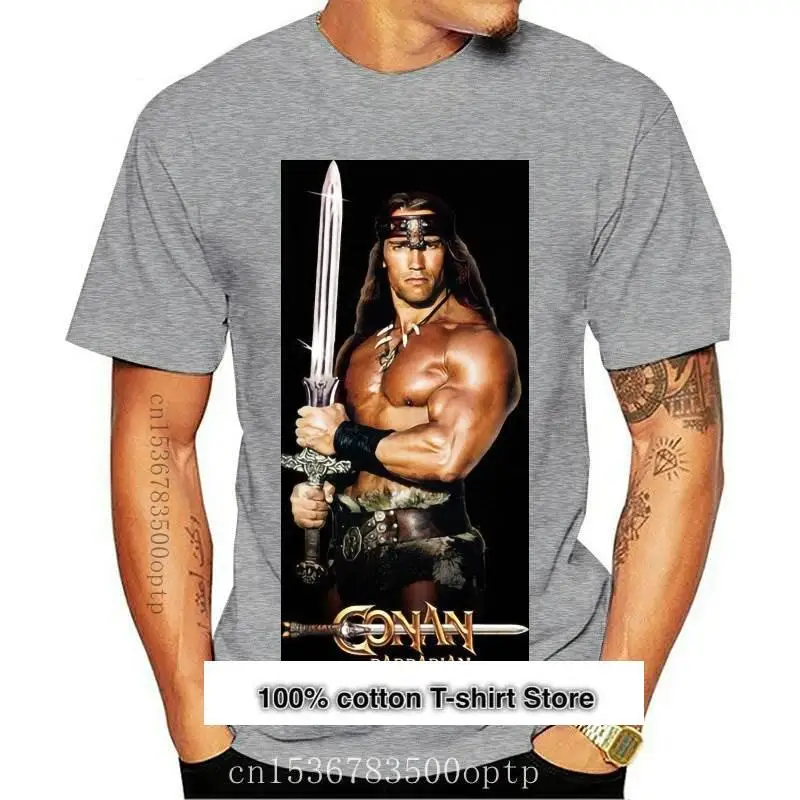Camiseta de Conan the barbarvaro v1, póster natural negro y caqui, todas las tallas S...5XL
Camiseta de Conan the barbarvaro v1, póster natural negro y caqui, todas las tallas S...5XL