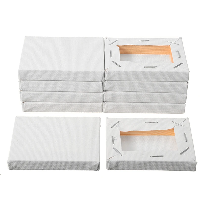 10PCS 5cmX7cm Square Stretched Artists Canvas Art Board Acrylic Oil Painting Small Art Board Frame Home Wedding Party Decoration
10PCS 5cmX7cm Square Stretched Artists Canvas Art Board Acrylic Oil Painting Small Art Board Frame Home Wedding Party Decoration