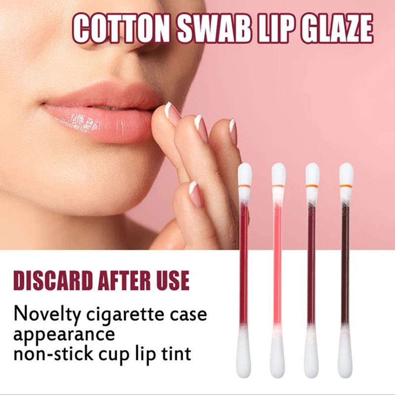 10pcs/Set Lipstick Cigarette Cotton Swab Lipstick Portable Waterproof Liquid Non-Stick Cup Tattoo Lipstick Lip Tint Lipgloss 
10pcs/Set Lipstick Cigarette Cotton Swab Lipstick Portable Waterproof Liquid Non-Stick Cup Tattoo Lipstick Lip Tint Lipgloss