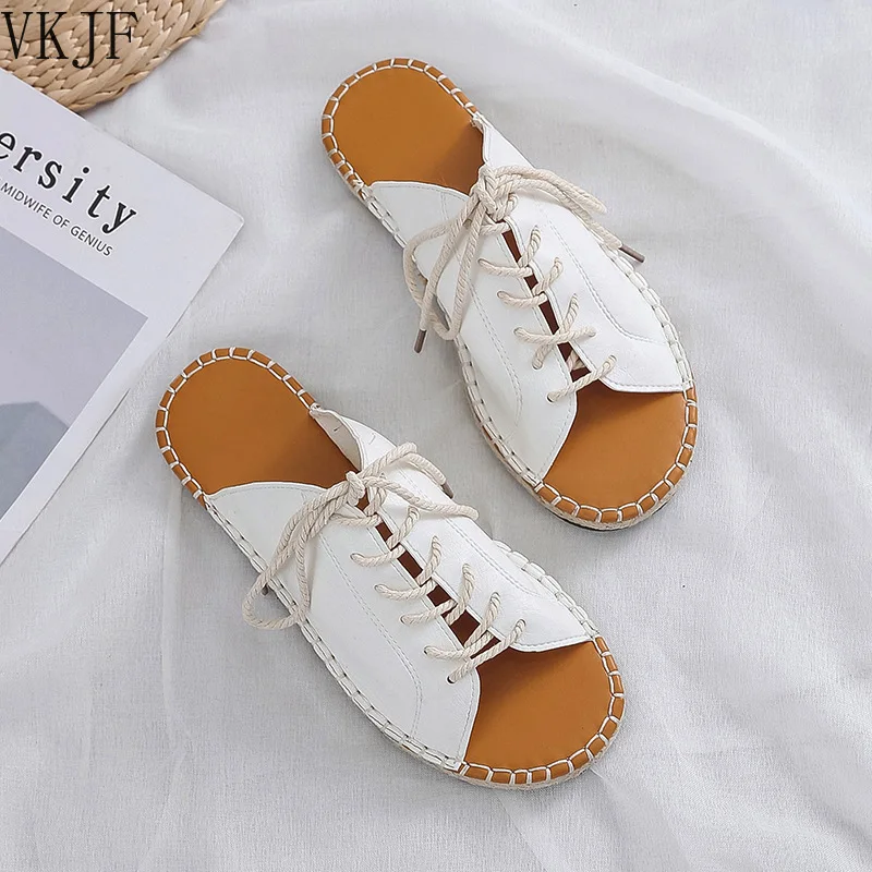 2021 Summer New Lace-up Sandals Fashion Outdoor Comfortable Open Toe Slippers Pu Leather Light Casual Sandals Shoes for Woman
2021 Summer New Lace-up Sandals Fashion Outdoor Comfortable Open Toe Slippers Pu Leather Light Casual Sandals Shoes for Woman