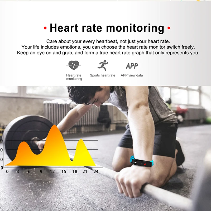 LIGE Smart Watch Sport Fitness Tracker Heart Rate Blood Pressure IP67 Smart band Pedometer IOS Android Smart bracelet wristband
LIGE Smart Watch Sport Fitness Tracker Heart Rate Blood Pressure IP67 Smart band Pedometer IOS Android Smart bracelet wristband