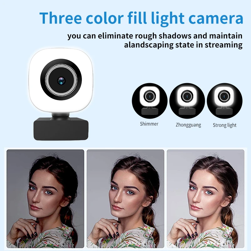 4K Webcam PC USB Web Camera with Microphone 2K/1080P Video Camera for Conference Recorder Office Webcam 4K for PC Laptop
4K Webcam PC USB Web Camera with Microphone 2K/1080P Video Camera for Conference Recorder Office Webcam 4K for PC Laptop