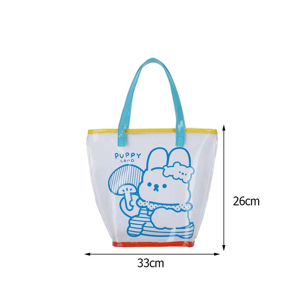 Fashion Summer Women Handbags Cartoon Animal Printing Transparent Shoulder Shopping Bag Ladies Beach Vacation Large Capacity Bag
Fashion Summer Women Handbags Cartoon Animal Printing Transparent Shoulder Shopping Bag Ladies Beach Vacation Large Capacity Bag
