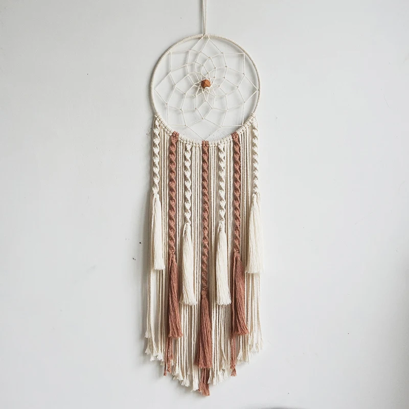 Dream Catcher Floral Wall Hanging Handmade Macrame Boho Chic Home Decoration Wall Art Mixed Color 32"x10"
Dream Catcher Floral Wall Hanging Handmade Macrame Boho Chic Home Decoration Wall Art Mixed Color 32"x10"